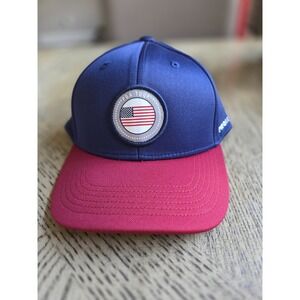 PGA Tour Hat USA Flag Pro Series Golf Hat Cap Adjustable Snapback NWT America